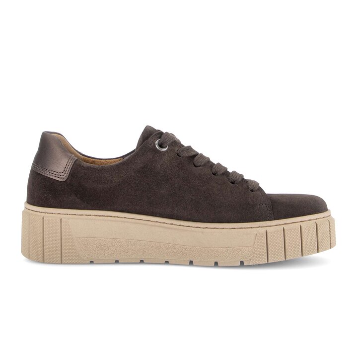 Sneakers basse marrone #1