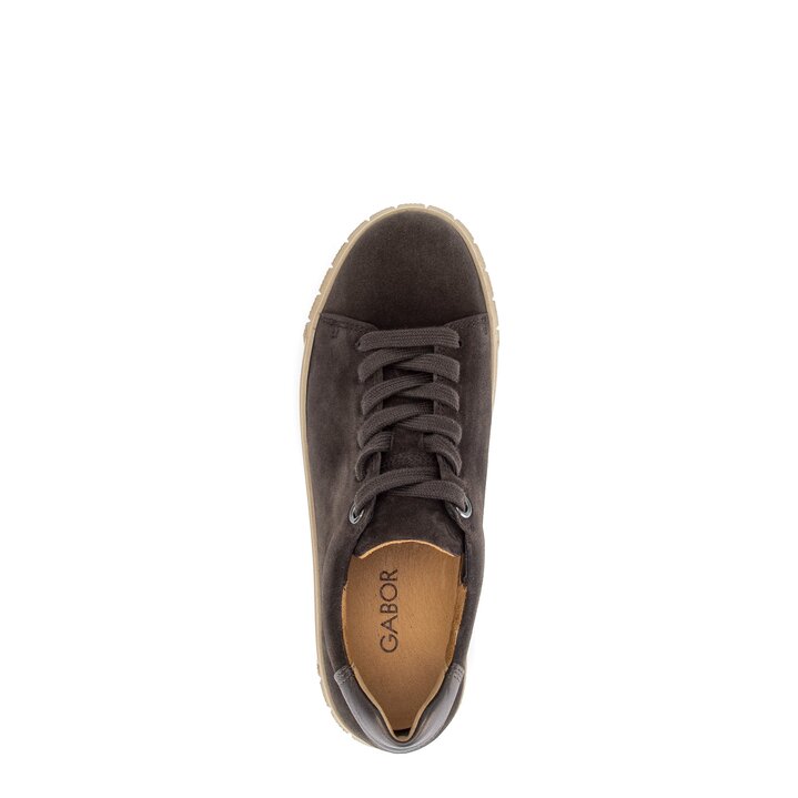 Sneakers basse marrone #5