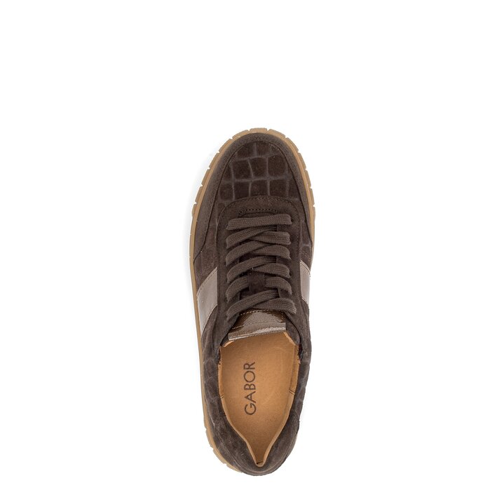 Sneaker low braun #5