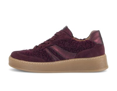 Sneakers basse rosso