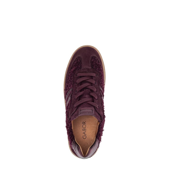 Sneakers basse rosso #5