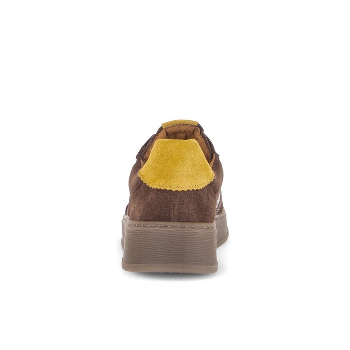 Lage sneaker bruin #3