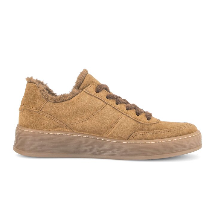 Sneakers basse marrone #1