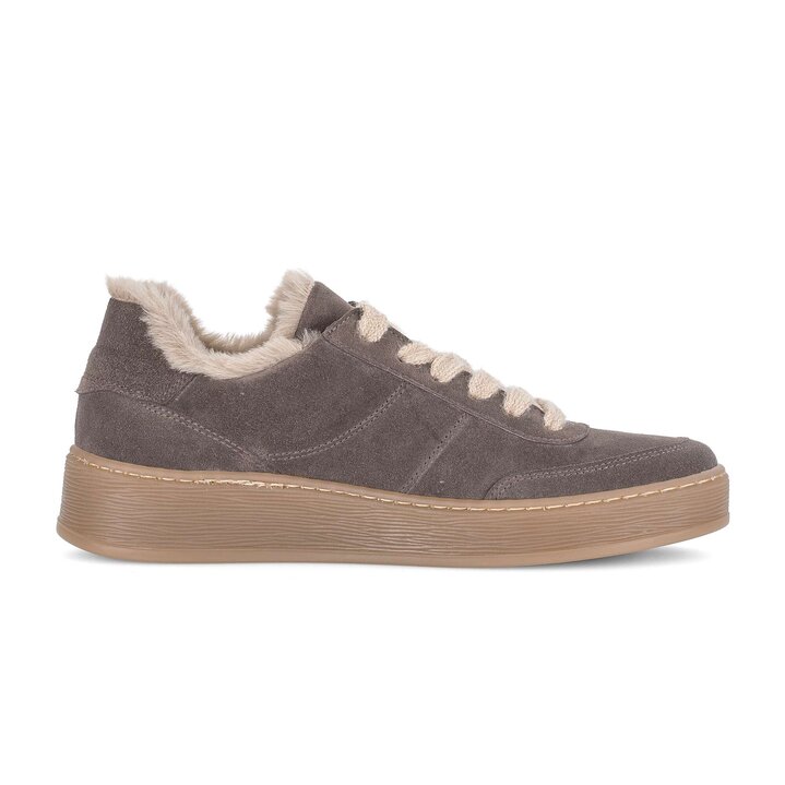 Sneakers basse grigio #1