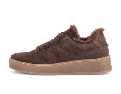 Sneakers basse marrone