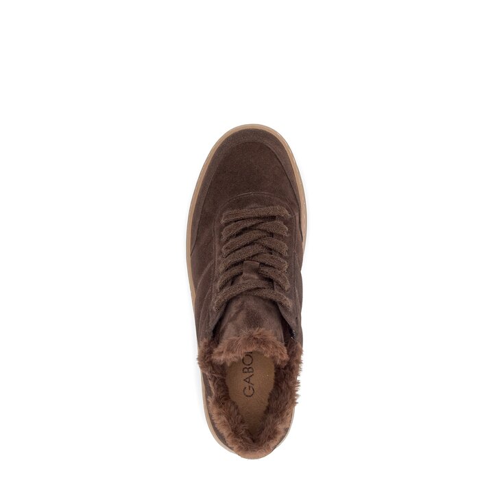 Sneakers basse marrone #5