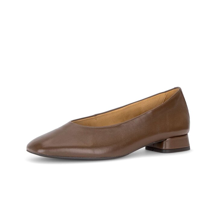 Eleganter Pump braun #2