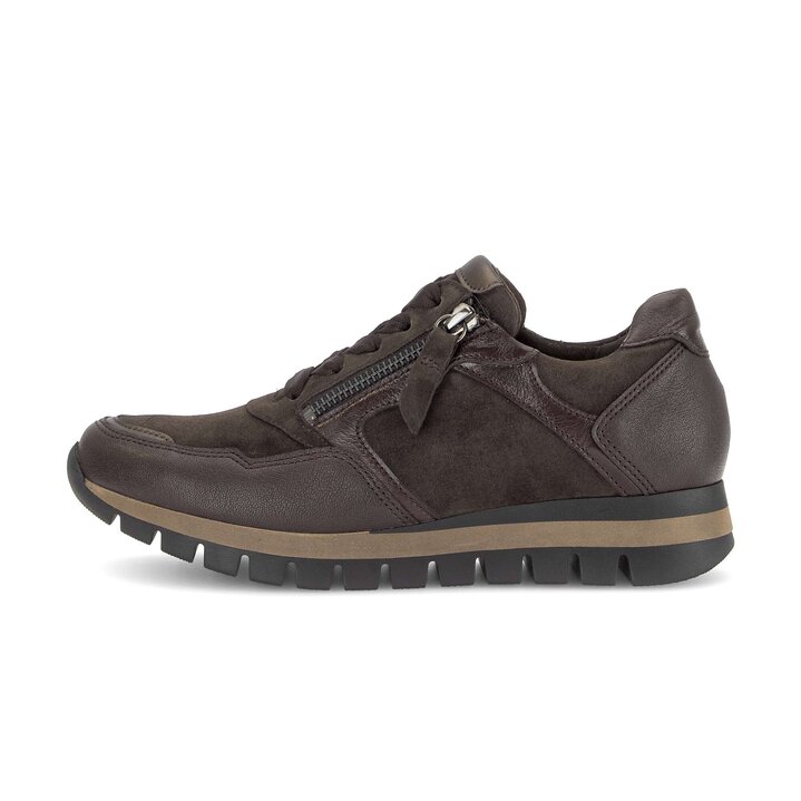 Lage sneaker bruin #0