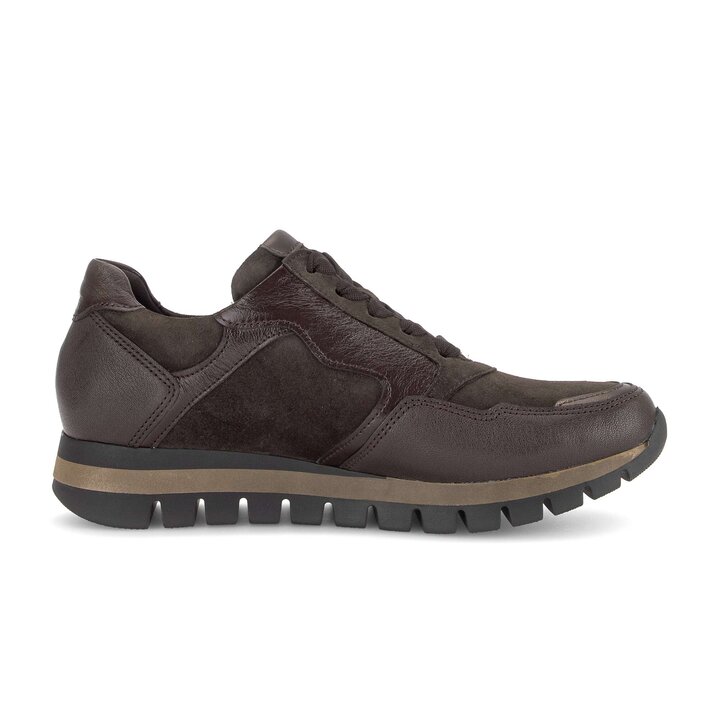 Lage sneaker bruin #1