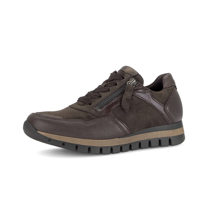 Lage sneaker bruin #2
