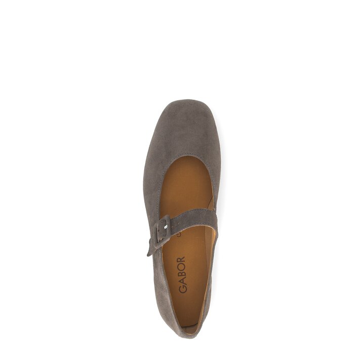 Spangenpumps grau #5