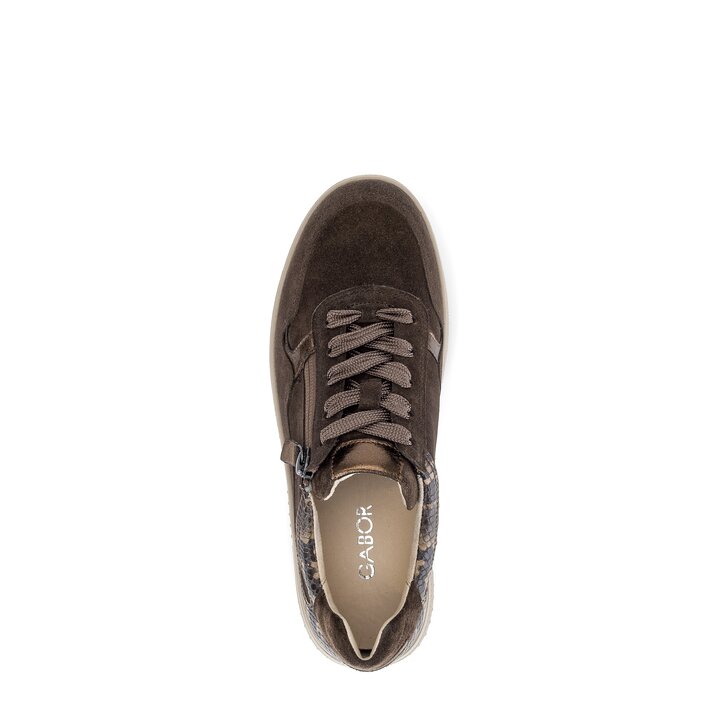 Sneaker low braun #5