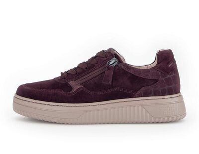 Sneakers basse rosso