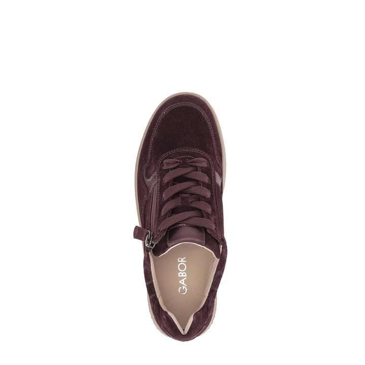 Sneakers basse rosso #5