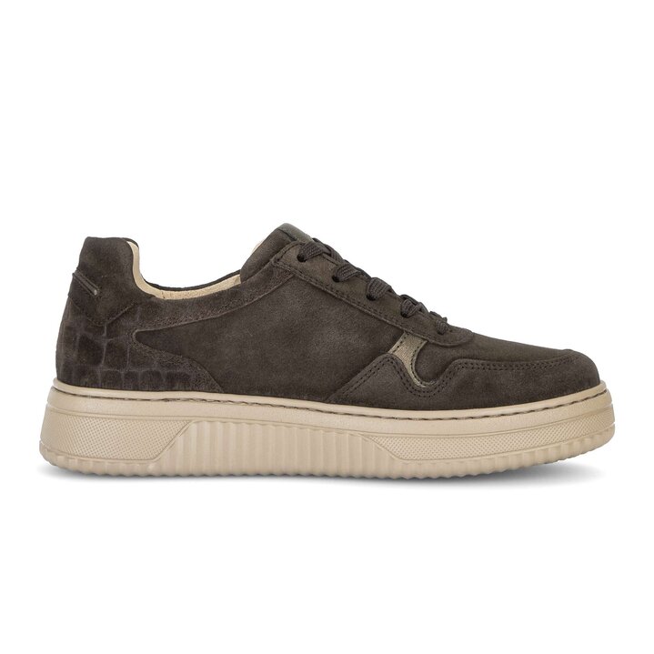 Sneakers basse marrone #1