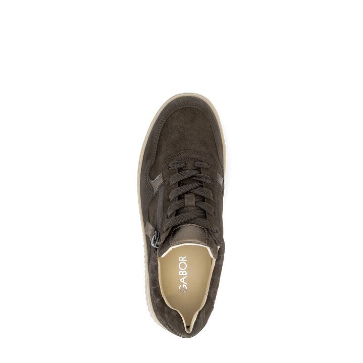 Sneakers basse marrone #5