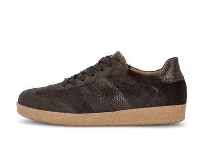 Basket basse marron