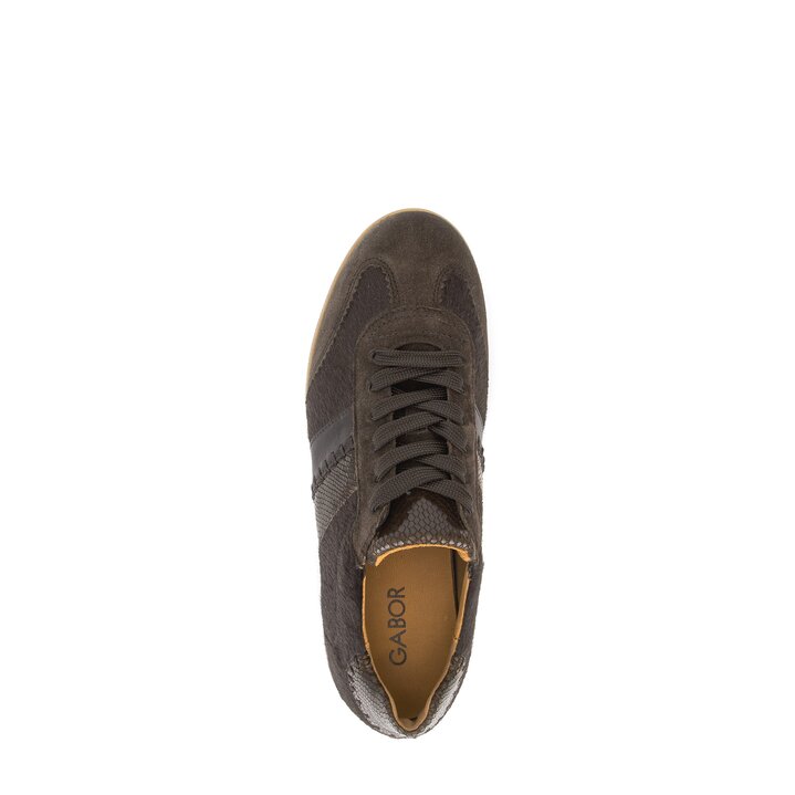 Basket basse marron #5