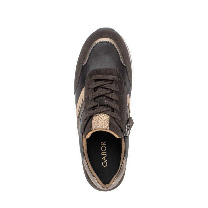 Sneaker low braun #5
