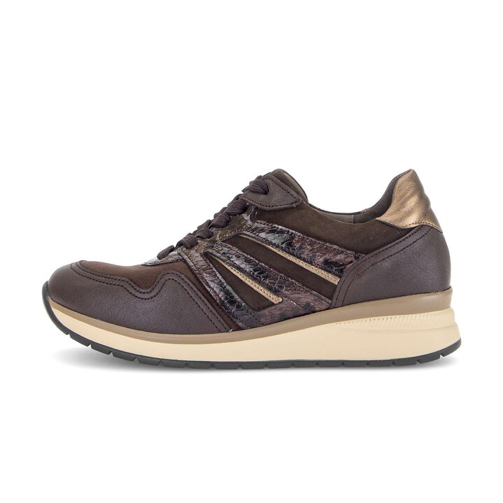 Sneakers basse marrone #0