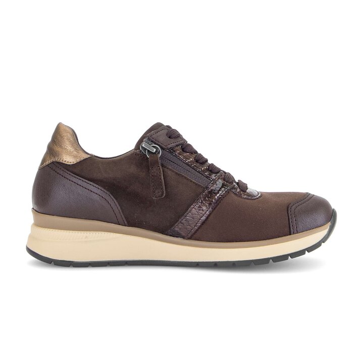 Sneakers basse marrone #1