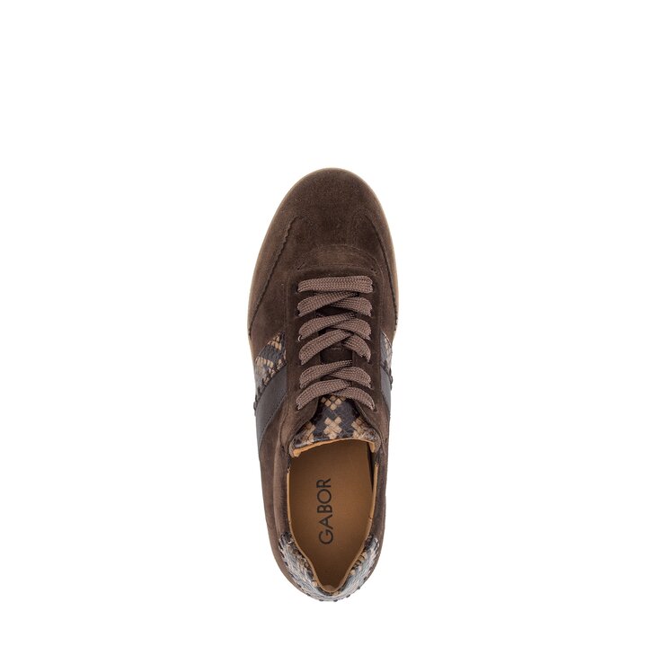 Sneaker low braun #5