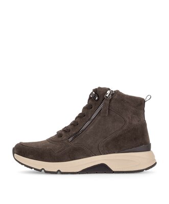 Sneakers alte marrone