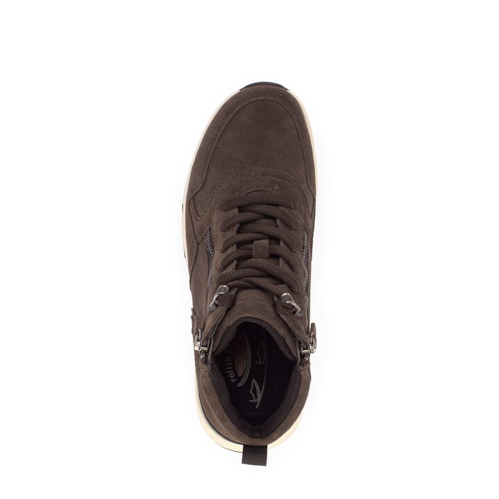 Sneakers alte marrone #5