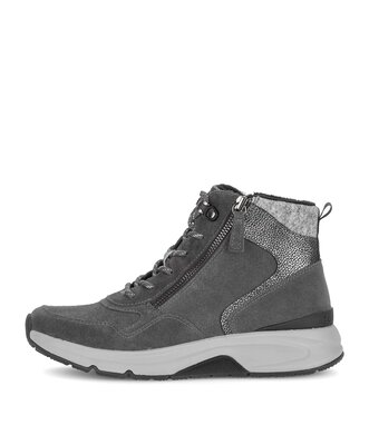 Sneaker high grau