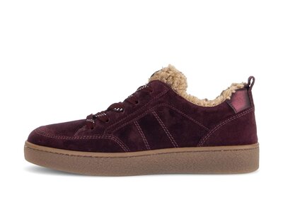 Sneakers basse rosso