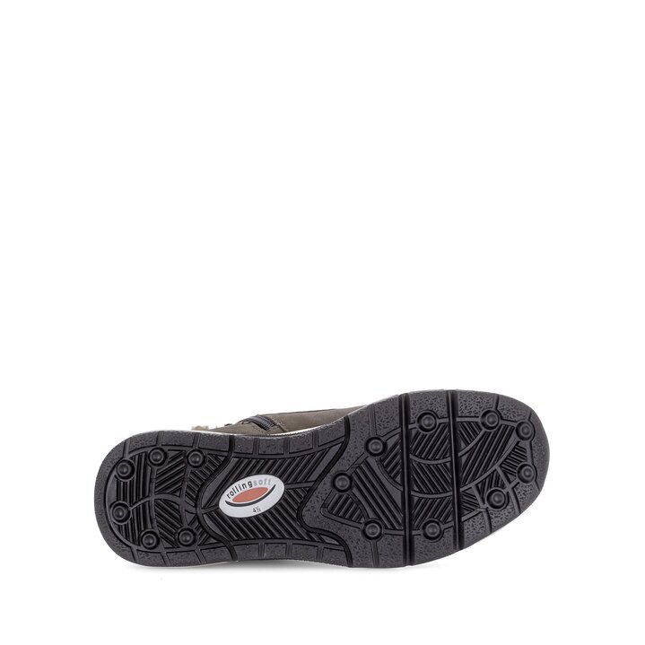 Hoge sneaker bruin #4