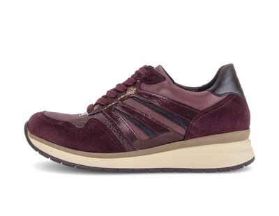 Sneakers basse rosso