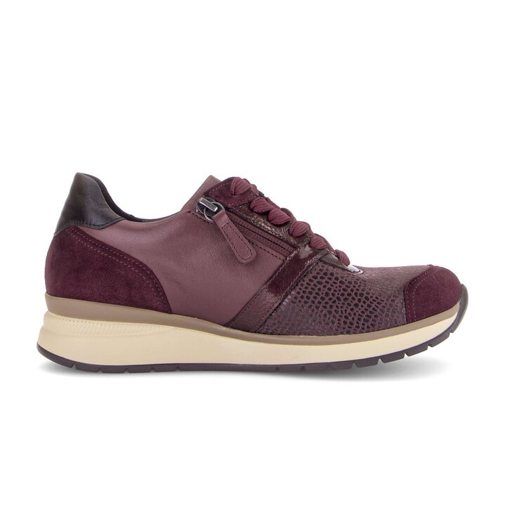 Sneakers basse rosso #1