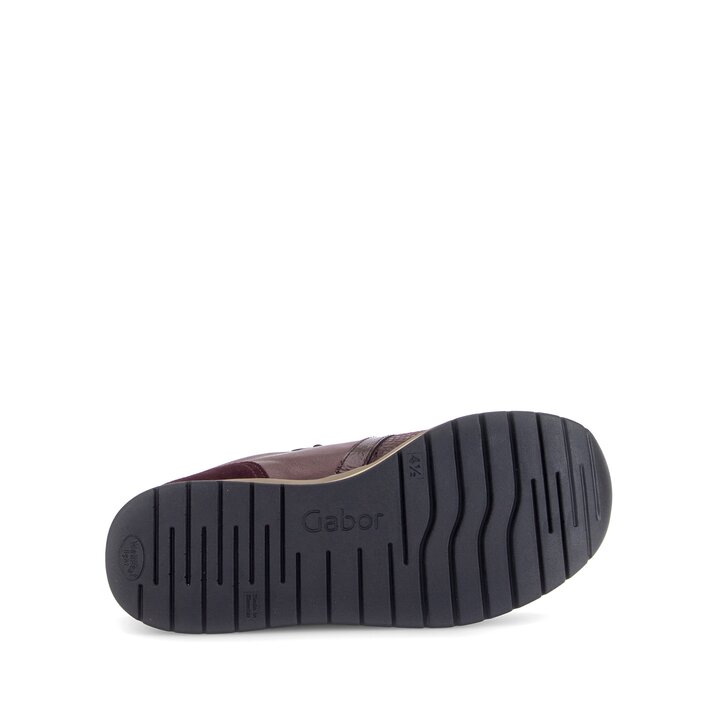 Sneakers basse rosso #4