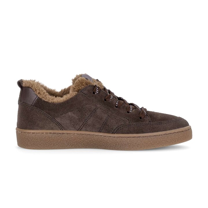 Sneakers basse marrone #1