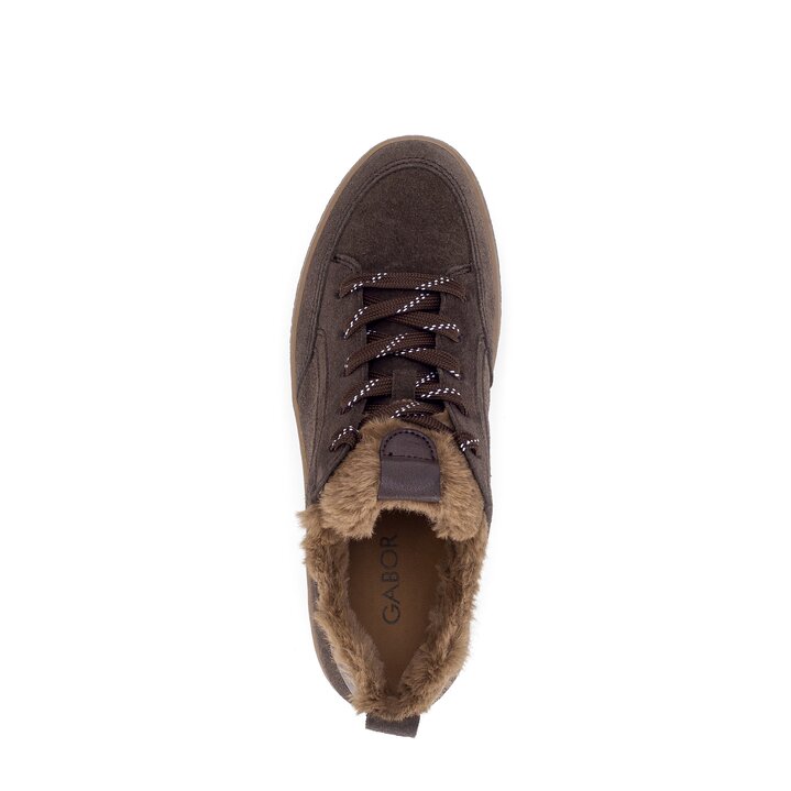 Sneakers basse marrone #5