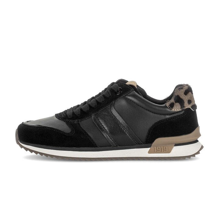 Lage sneaker zwart #0