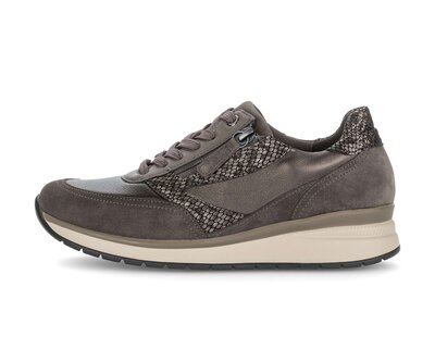 Sneaker low brun