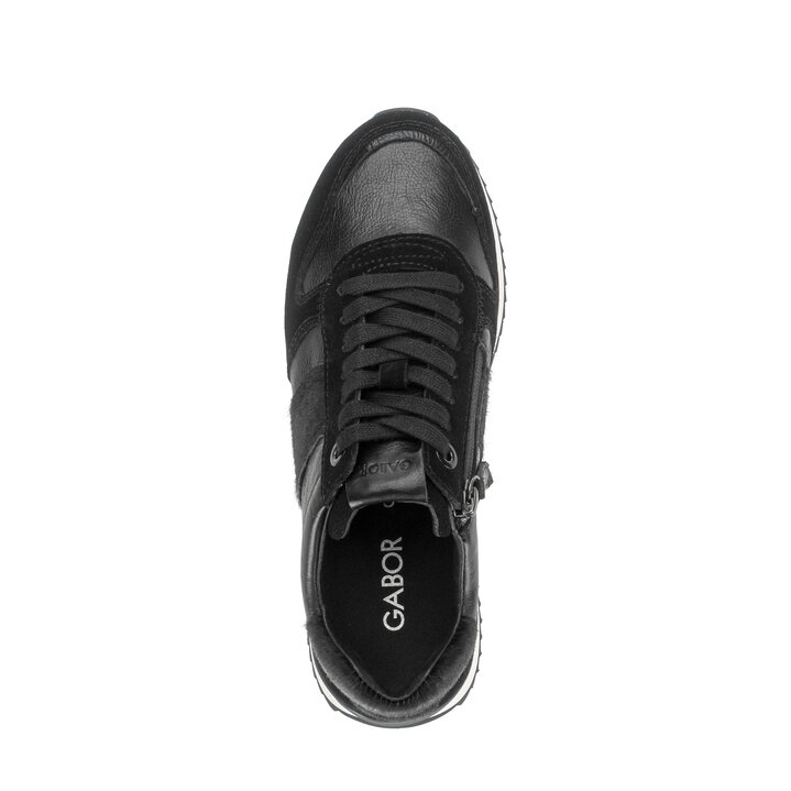 Lage sneaker zwart #5