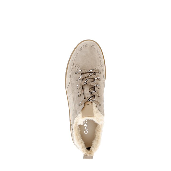 Lage sneaker beige #5