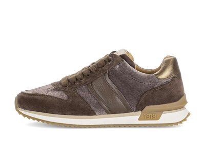Sneaker low braun