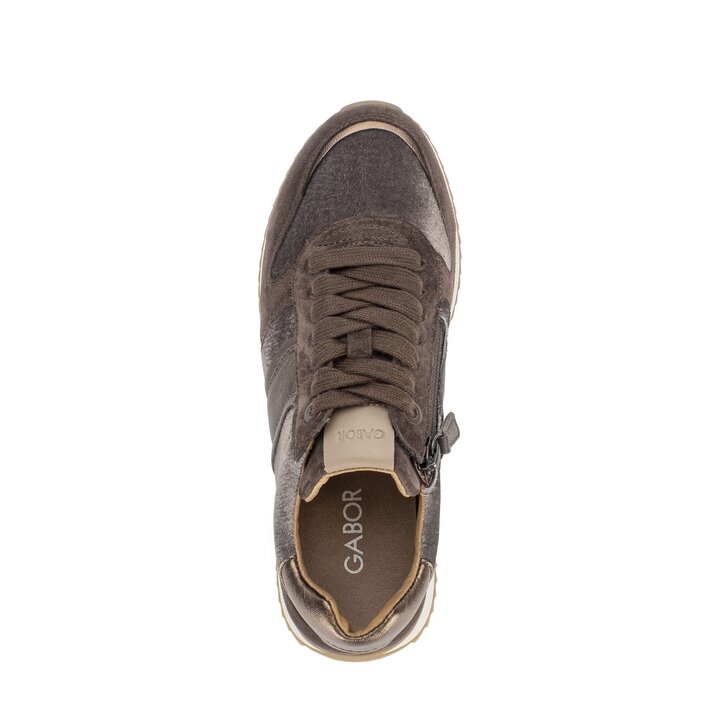 Sneaker low braun #5