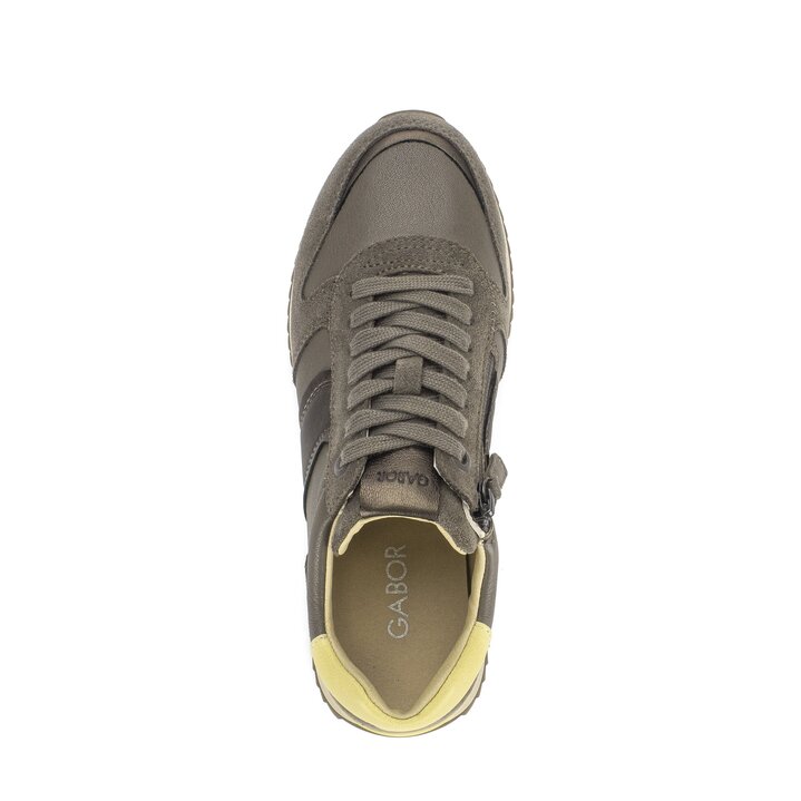 Lage sneaker grijs #5