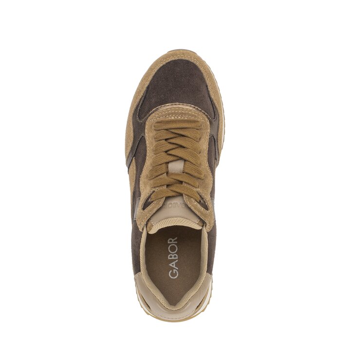 Sneakers basse marrone #5