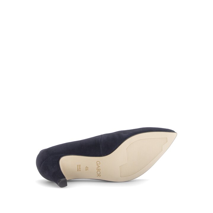 Eleganter Pump blau #4
