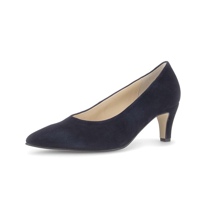 Eleganter Pump blau #2