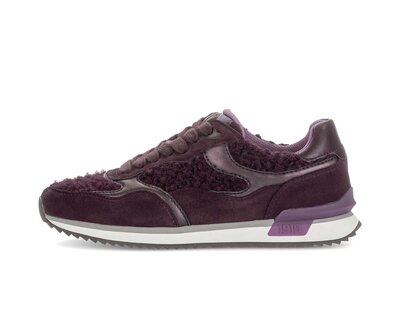 Sneakers basse rosso