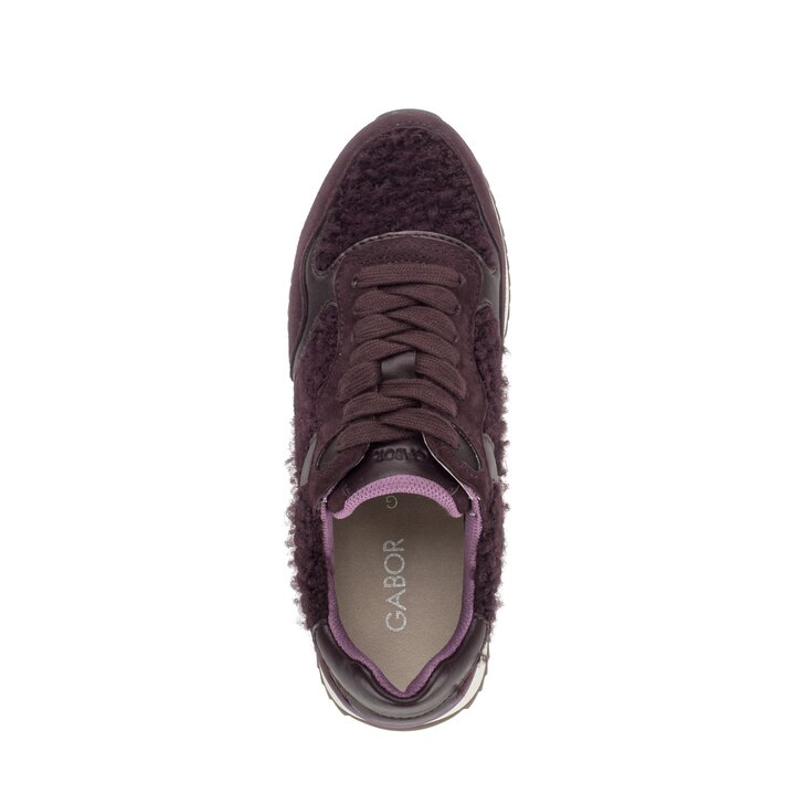Sneakers basse rosso #5