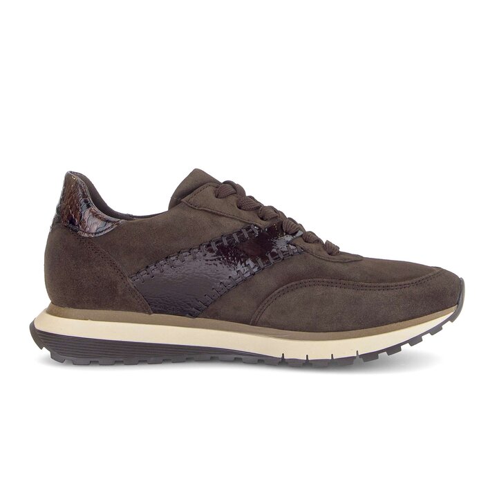 Sneakers basse marrone #1