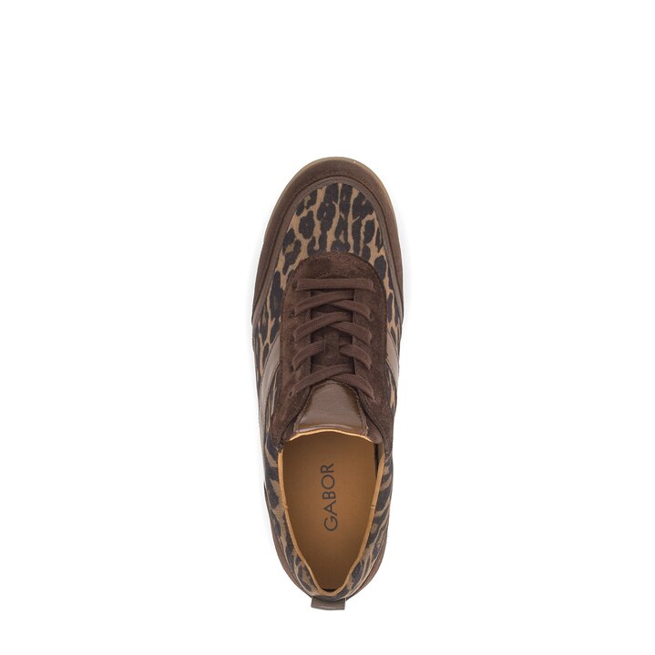 Sneaker low braun #5